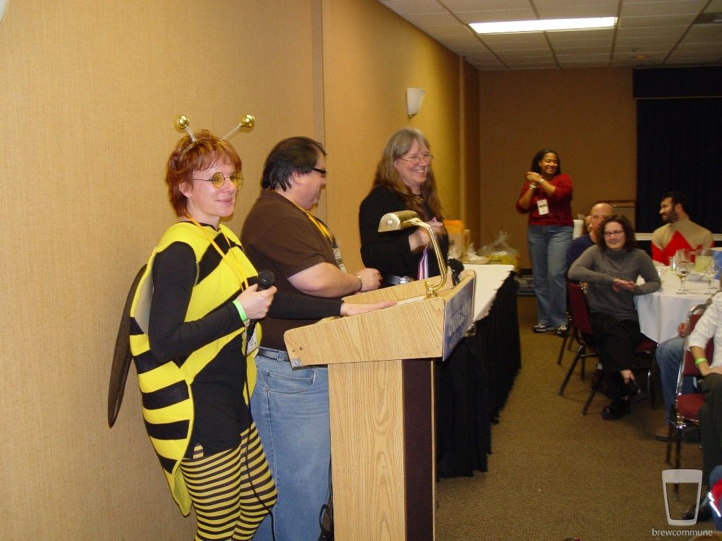HMMC Medal Award Ceremony - I'm the one NOT dressed like a bee!
